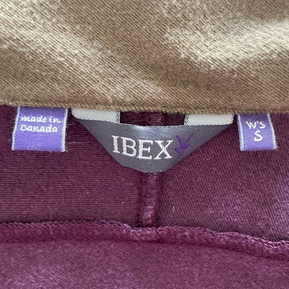 Ibex Women’s Burgundy Chute Peak Climawool Softshell Jacket Size Small - Picture 7 of 10